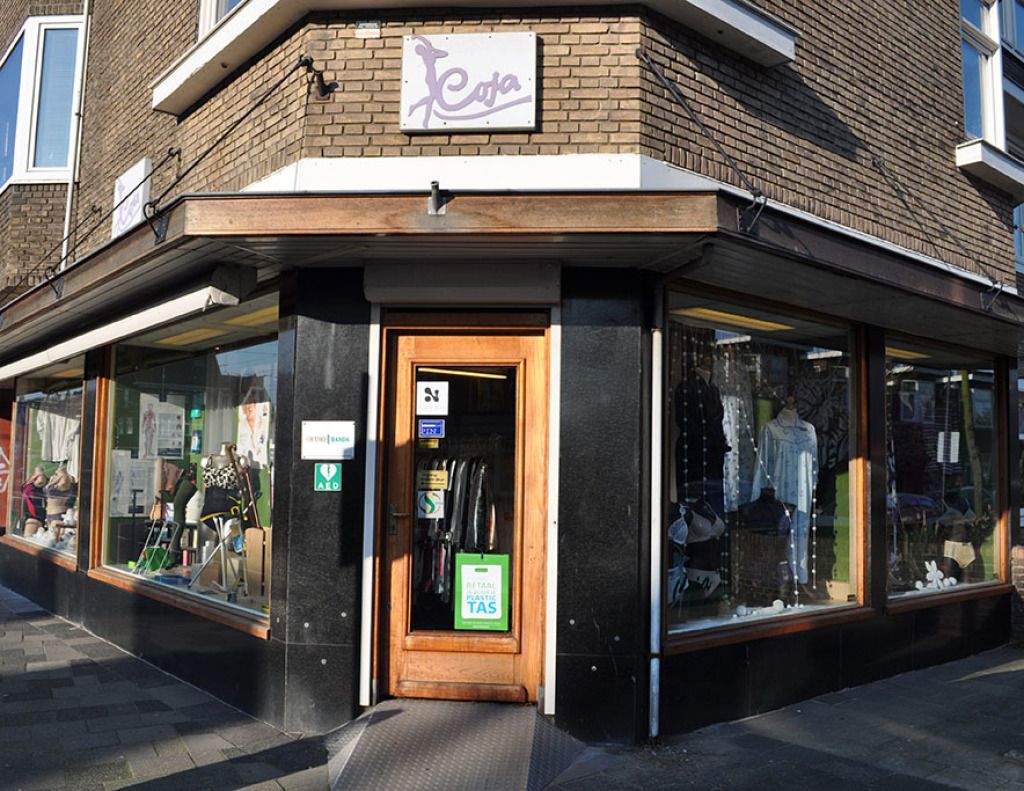 Ingang winkel Coja